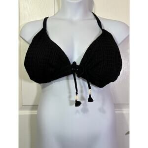 Wild fable 3x black bikini top